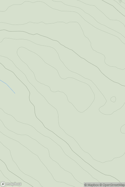 Thumbnail image for Seltannasaggart (Corry Mountain) (Sailtean na Sagart) showing contour plot for surrounding peak