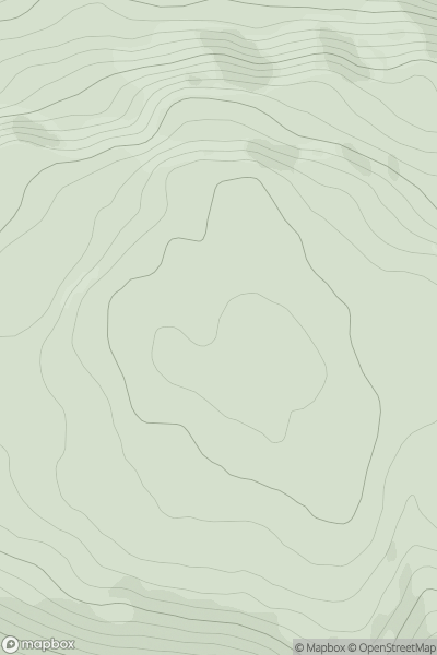 Thumbnail image for Conwal North showing contour plot for surrounding peak