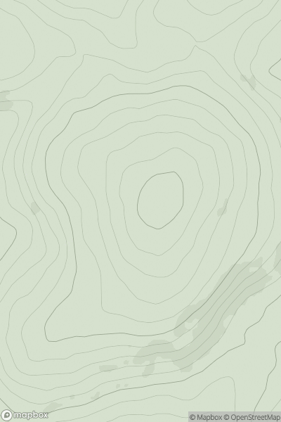 Thumbnail image for Knockmaroe (Cnoc an Arbha) showing contour plot for surrounding peak