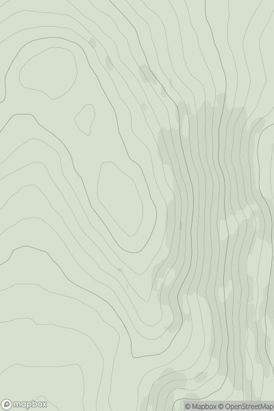 Thumbnail image for Mount Kennedy showing contour plot for surrounding peak