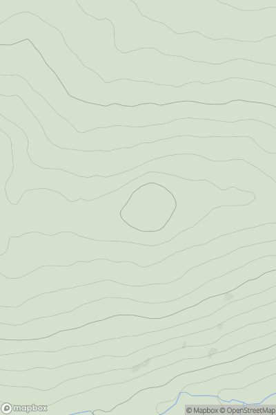 Thumbnail image for Cark Mountain showing contour plot for surrounding peak