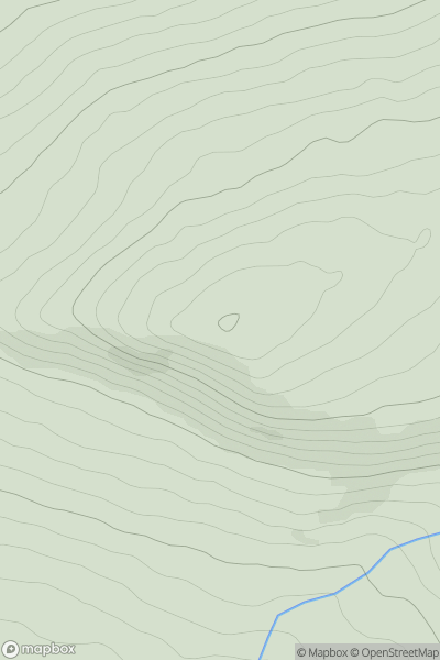 Thumbnail image for Crusline showing contour plot for surrounding peak