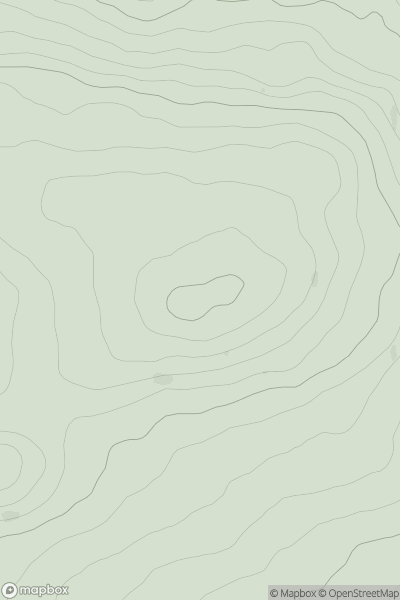 Thumbnail image for Knockadullaun showing contour plot for surrounding peak