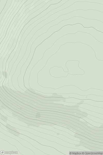 Thumbnail image for Keady Mountain showing contour plot for surrounding peak