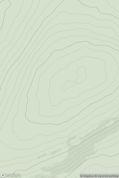 Thumbnail image for Ballinacorbeg showing contour plot for surrounding peak