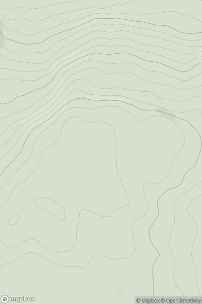 Thumbnail image for Fossy Mountain showing contour plot for surrounding peak