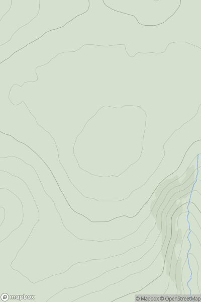 Thumbnail image for Knockatagglemore (Cnoc an Tseagail Mor) showing contour plot for surrounding peak