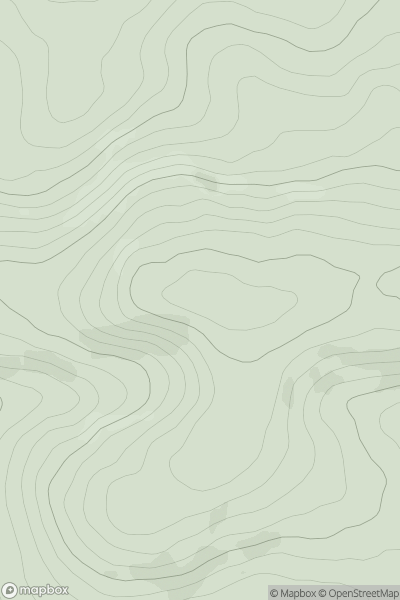 Thumbnail image for Coumsallahaun showing contour plot for surrounding peak