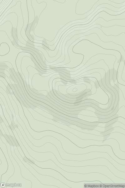 Thumbnail image for Gortnagan Beg showing contour plot for surrounding peak