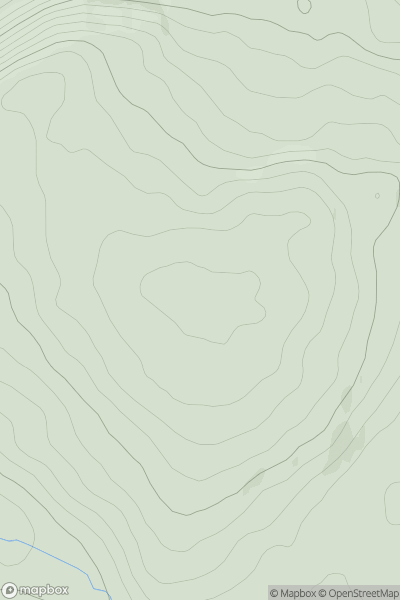 Thumbnail image for Castle Kevin showing contour plot for surrounding peak