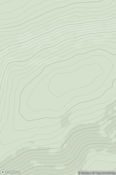 Thumbnail image for Turlough Hill showing contour plot for surrounding peak