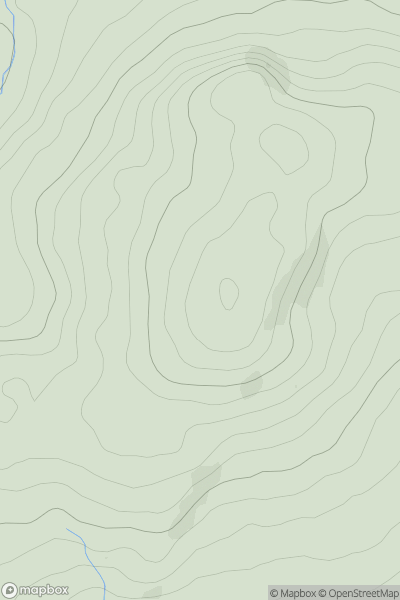 Thumbnail image for Ballinastraw showing contour plot for surrounding peak