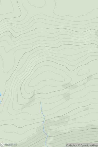 Thumbnail image for Drumnalough Hill showing contour plot for surrounding peak