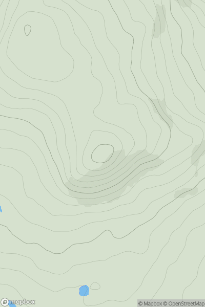 Thumbnail image for Carrickgollogan showing contour plot for surrounding peak