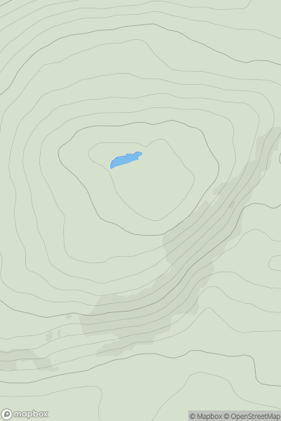 Thumbnail image for Oughtarnid showing contour plot for surrounding peak