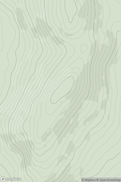 Thumbnail image for Knockanamadane showing contour plot for surrounding peak