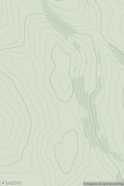 Thumbnail image for Ballaghmore Hill showing contour plot for surrounding peak