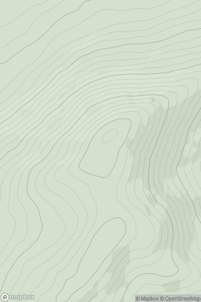 Thumbnail image for Knockaughna showing contour plot for surrounding peak