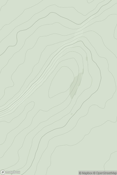 Thumbnail image for Caponellan Hill showing contour plot for surrounding peak
