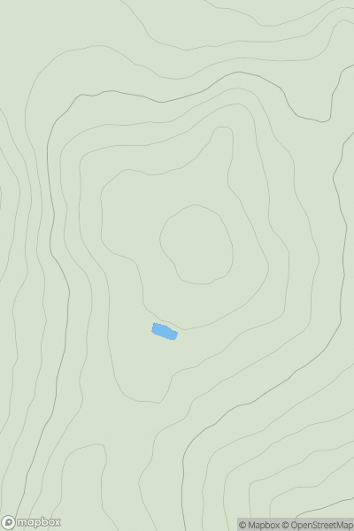 Thumbnail image for Killeagh showing contour plot for surrounding peak