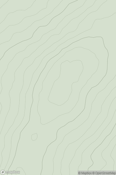 Thumbnail image for Cupidstown Hill (Cnoc Bhaile Cupid) showing contour plot for surrounding peak