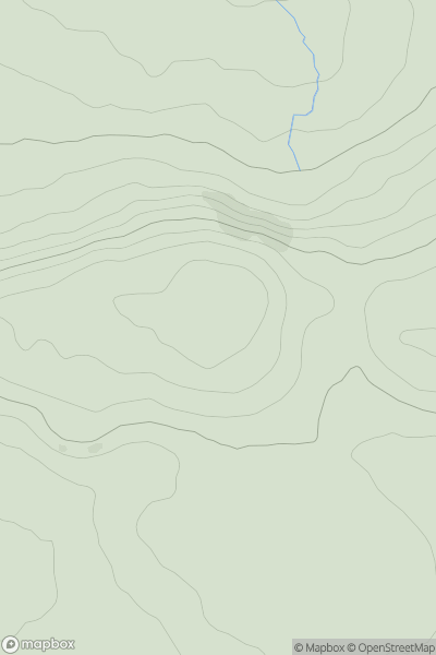 Thumbnail image for Knockakeo showing contour plot for surrounding peak