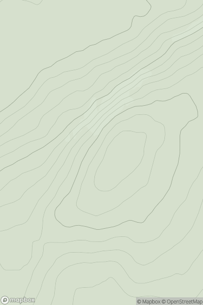 Thumbnail image for Corveagh showing contour plot for surrounding peak