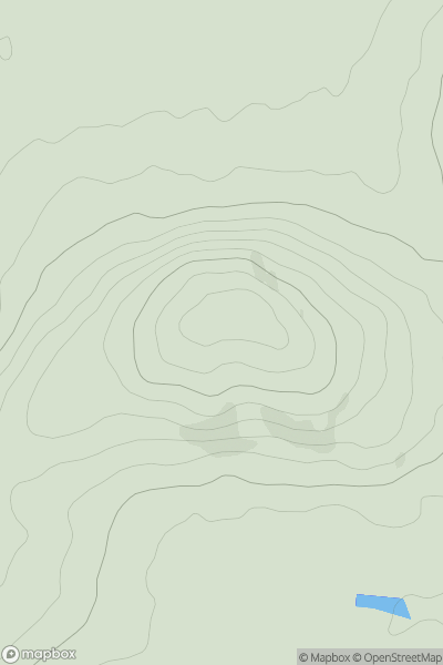 Thumbnail image for Dunmurry Hill showing contour plot for surrounding peak