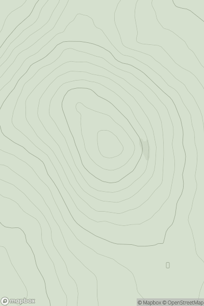 Thumbnail image for Knockmore showing contour plot for surrounding peak