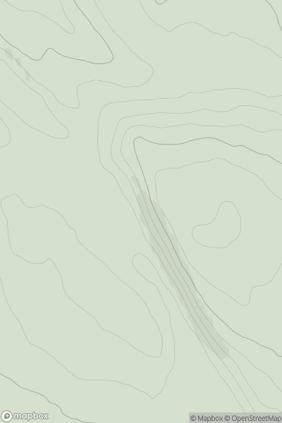 Thumbnail image for Barroe North showing contour plot for surrounding peak