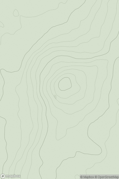 Thumbnail image for Knockshigowna showing contour plot for surrounding peak