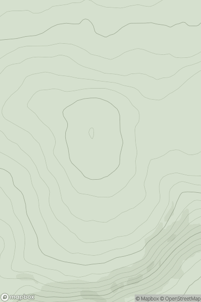 Thumbnail image for Knockshanawee showing contour plot for surrounding peak