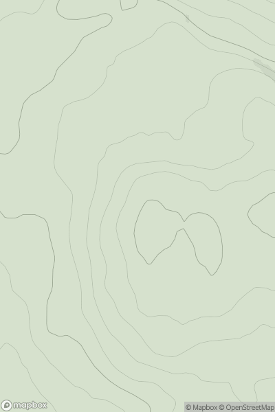 Thumbnail image for Lannimore Hill showing contour plot for surrounding peak