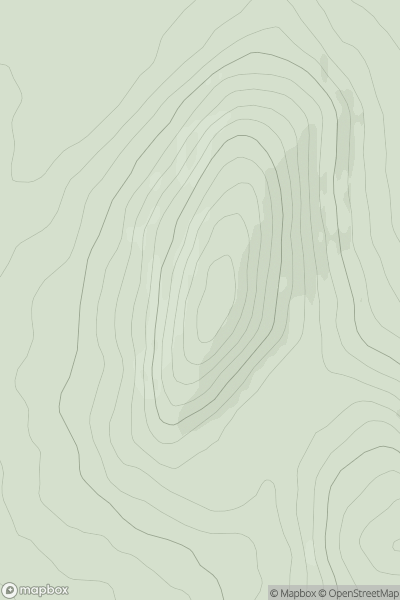 Thumbnail image for Knockanes showing contour plot for surrounding peak