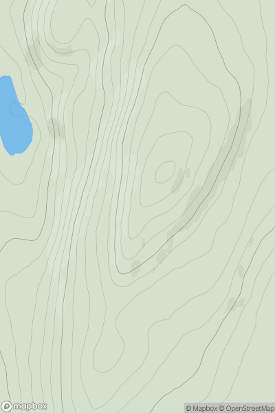Thumbnail image for Rush Hill showing contour plot for surrounding peak