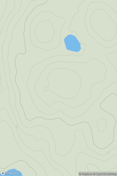 Thumbnail image for Rehagy Mountain showing contour plot for surrounding peak