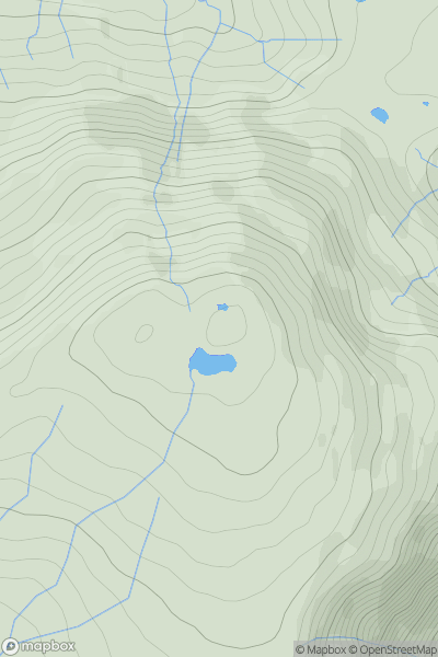 Thumbnail image for Glasgwm showing contour plot for surrounding peak