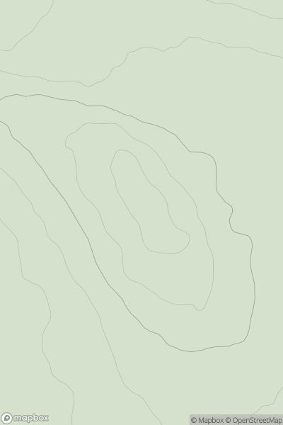 Thumbnail image for Fairymount Hill showing contour plot for surrounding peak