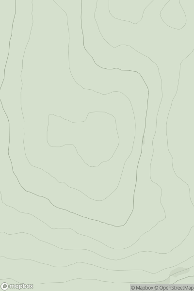 Thumbnail image for Gortnessy Hill showing contour plot for surrounding peak
