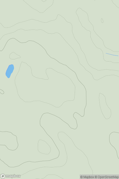 Thumbnail image for Carrickleck Hill (Carraig Leice) showing contour plot for surrounding peak