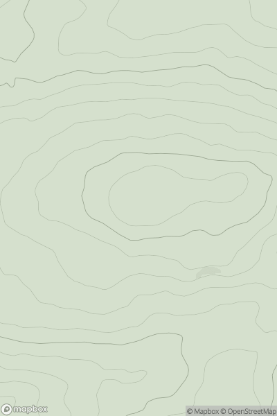 Thumbnail image for Knockarudane Hill showing contour plot for surrounding peak