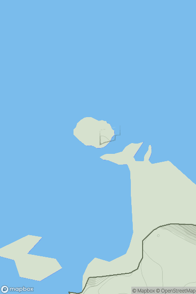 Thumbnail image for An Tor Mor Thuaidh (Tormore Island North) showing contour plot for surrounding peak
