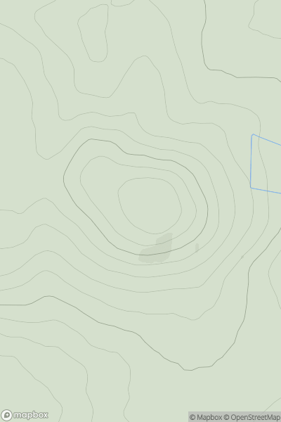 Thumbnail image for Aghaglasheen showing contour plot for surrounding peak