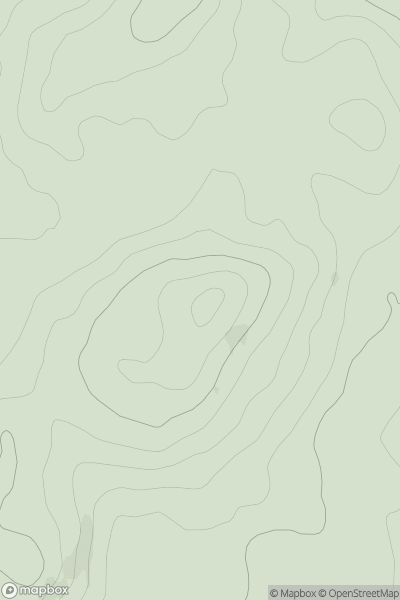 Thumbnail image for Castlemahon Mountain showing contour plot for surrounding peak