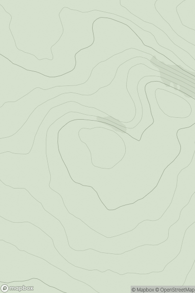 Thumbnail image for Carns Hill showing contour plot for surrounding peak
