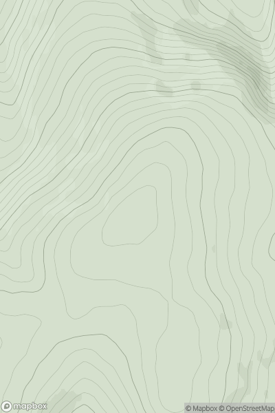 Thumbnail image for Knocknabro North East Top (Cnoc na Bro barr soir o thuaidh) showing contour plot for surrounding peak