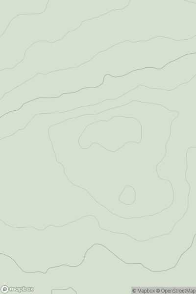Thumbnail image for Gracedieu Hill showing contour plot for surrounding peak