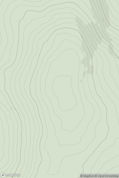 Thumbnail image for Foel Cwm-Sian Llwyd (Foel Cwm Sian Llwyd) showing contour plot for surrounding peak