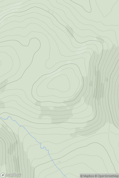 Thumbnail image for Saggartnadooish E Top showing contour plot for surrounding peak