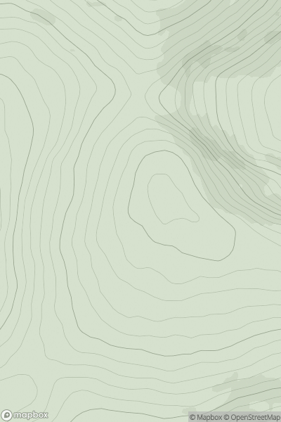 Thumbnail image for Knockullane (Cnoc na nUlan) showing contour plot for surrounding peak